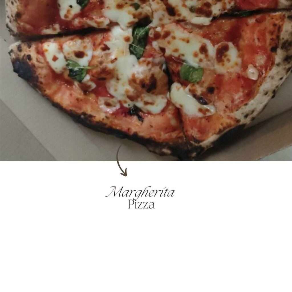 Margherita pizza from Liwayway Eatery LB