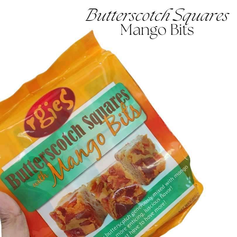Butterscotch Squares Mango Bits | Rgies Delicacies